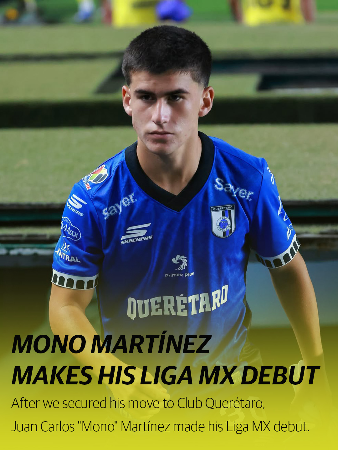 MONO MARTÍNEZ MAKES HIS LIGA MX DEBUT Highlight