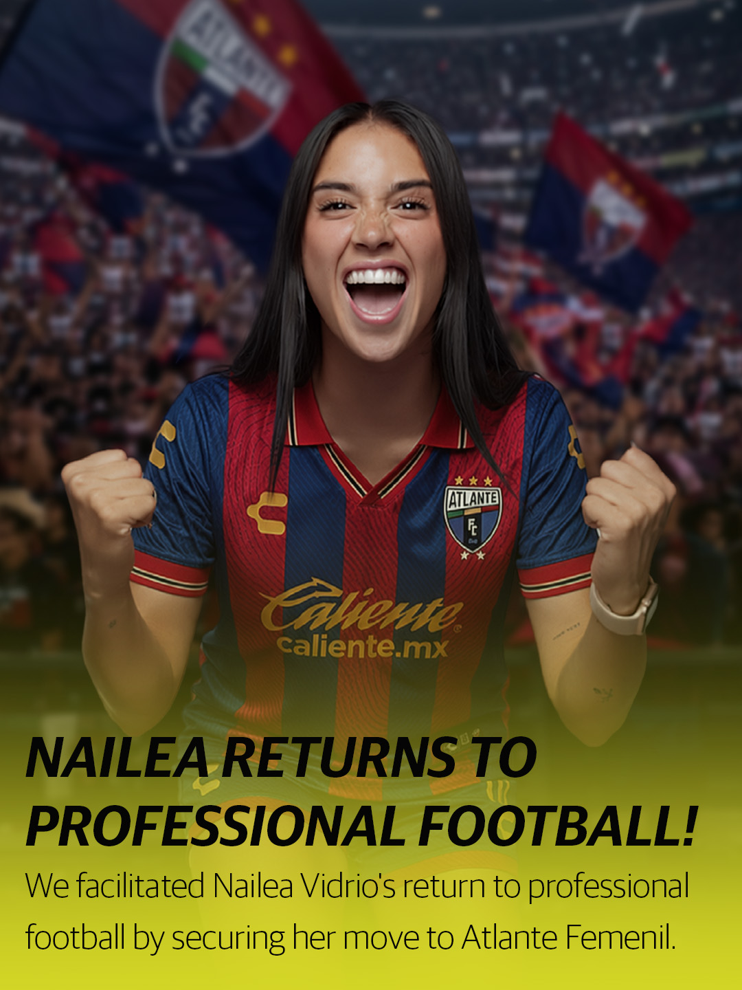 Nailea returns to professional football Highlight